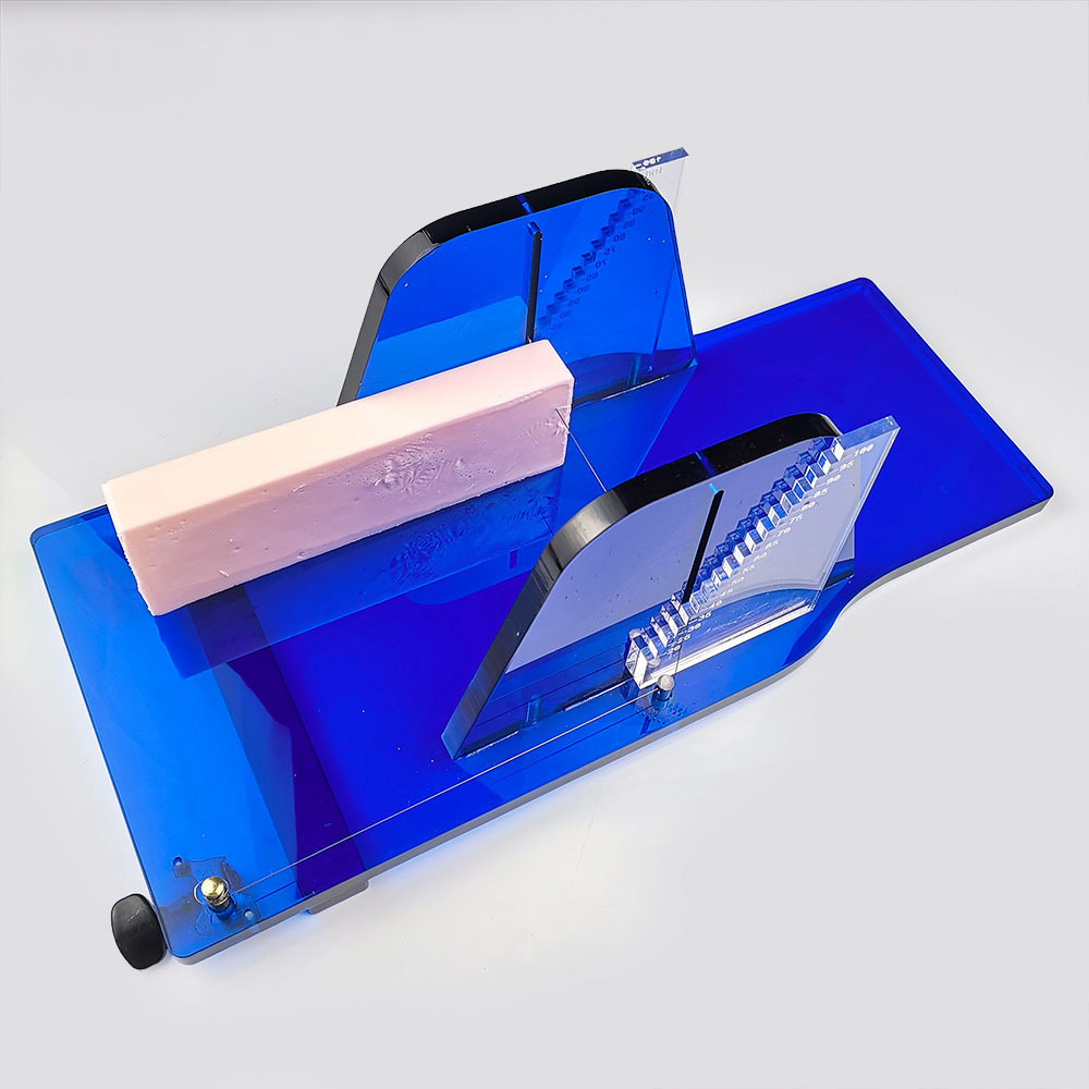 Soap Making Kit - Adjustable Acrylic Soap Cutter Box Accurate