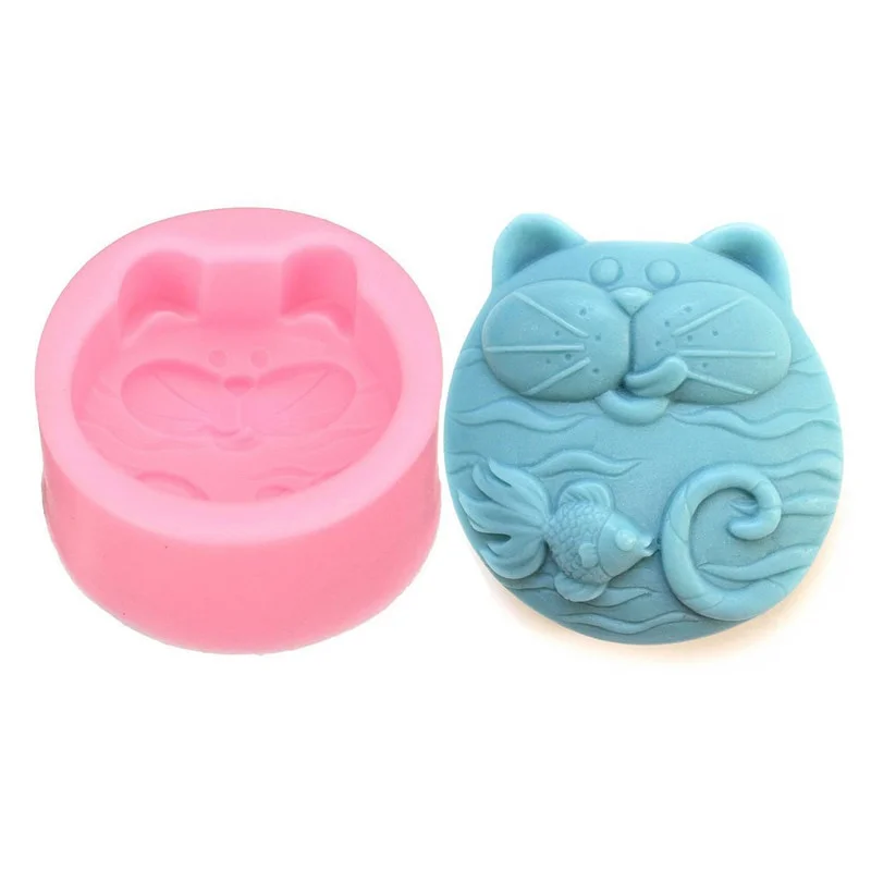 Soap Making Items - 1PC Non-Stick Silicone Mold 3D Soap