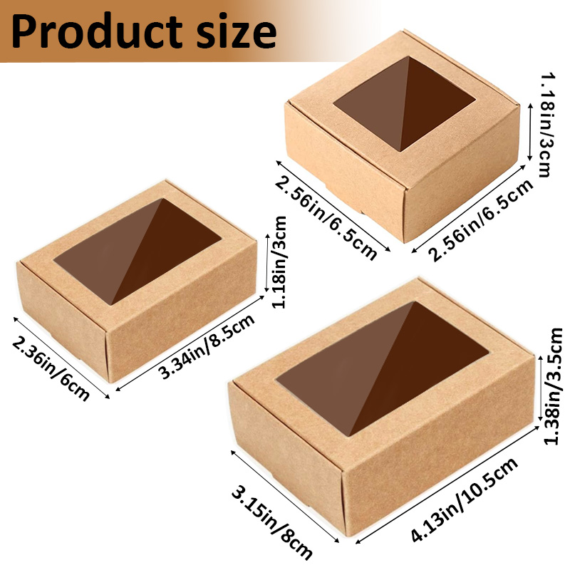 Soap Making Party - 15/35/50 PCS Self-Made Packaged Soap Box,