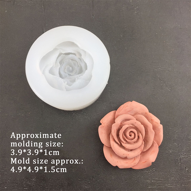 3D Rose Flower Shape Leaf Sili - Soap Making Party review and price