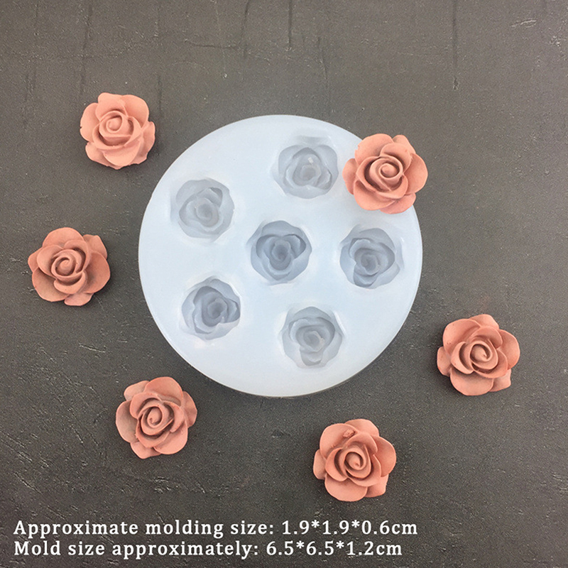 3D Rose Flower Shape Leaf Sili - Soap Making Party review and price
