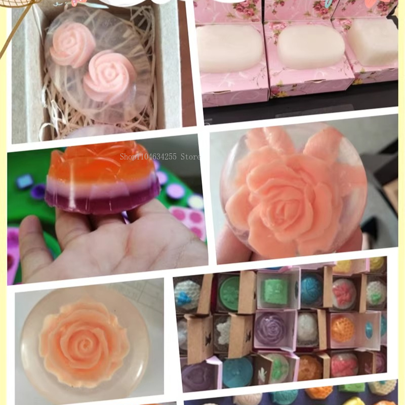 500g/bag Transparent/milky Whi - Soap Making Items review and price