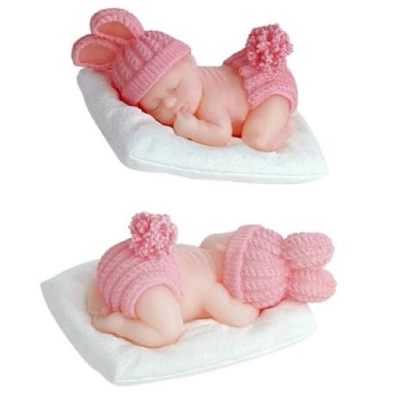 3D Sleep Baby Candle Silicone  - Soap Making Kit For Kids review and price