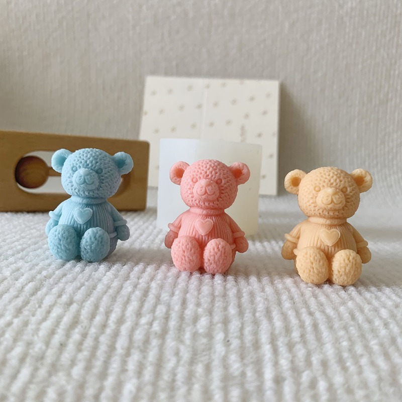 Mini Love Bear Candle Silicone - Soap Making Equipment For Beginners review and price