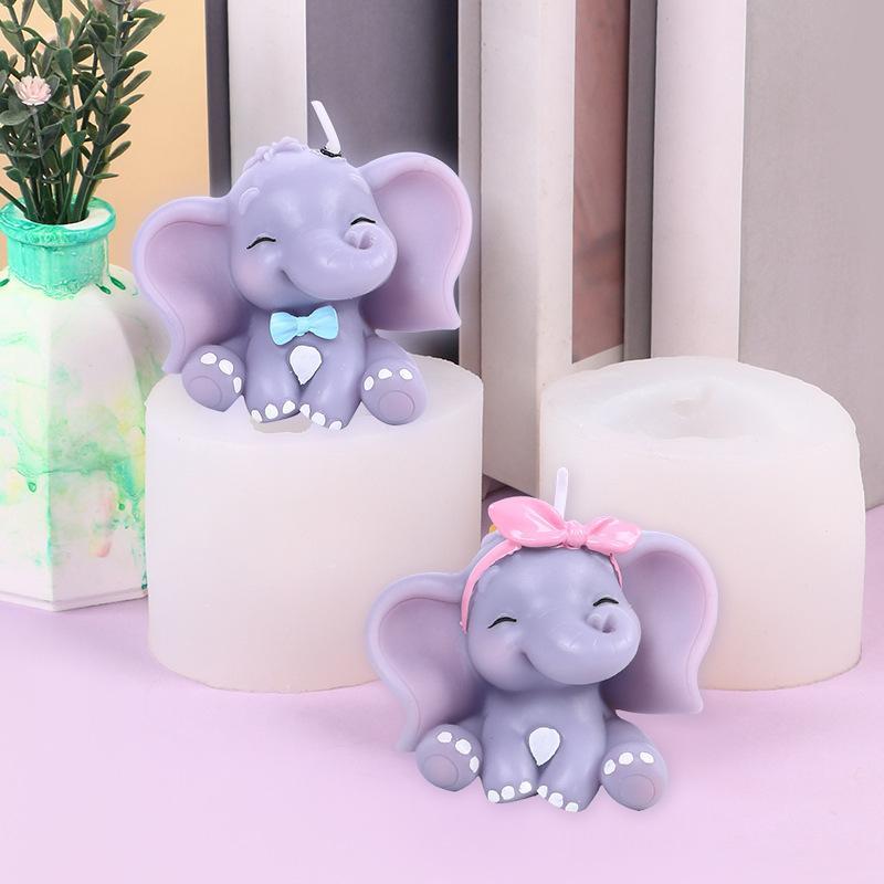 Cute 3D Elephant Silicone Cand - Soap Making Party review and price