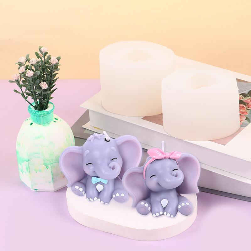 Cute 3D Elephant Silicone Cand - Soap Making Party review and price