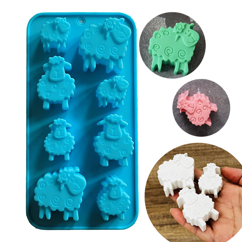 Sheep Silicone Mold For Soap M - Soap Making Equipment For Beginners review and price
