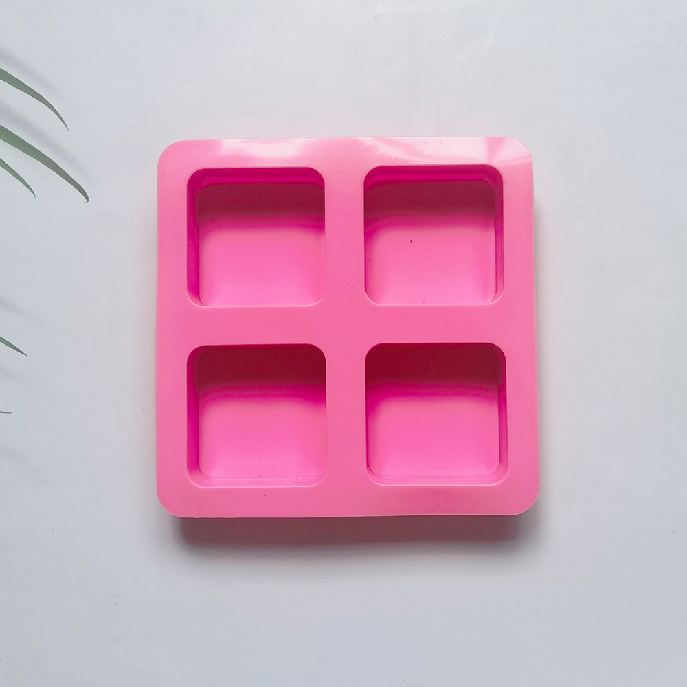 Handmade 4 Holes Square Silico - Soap Making Items review and price