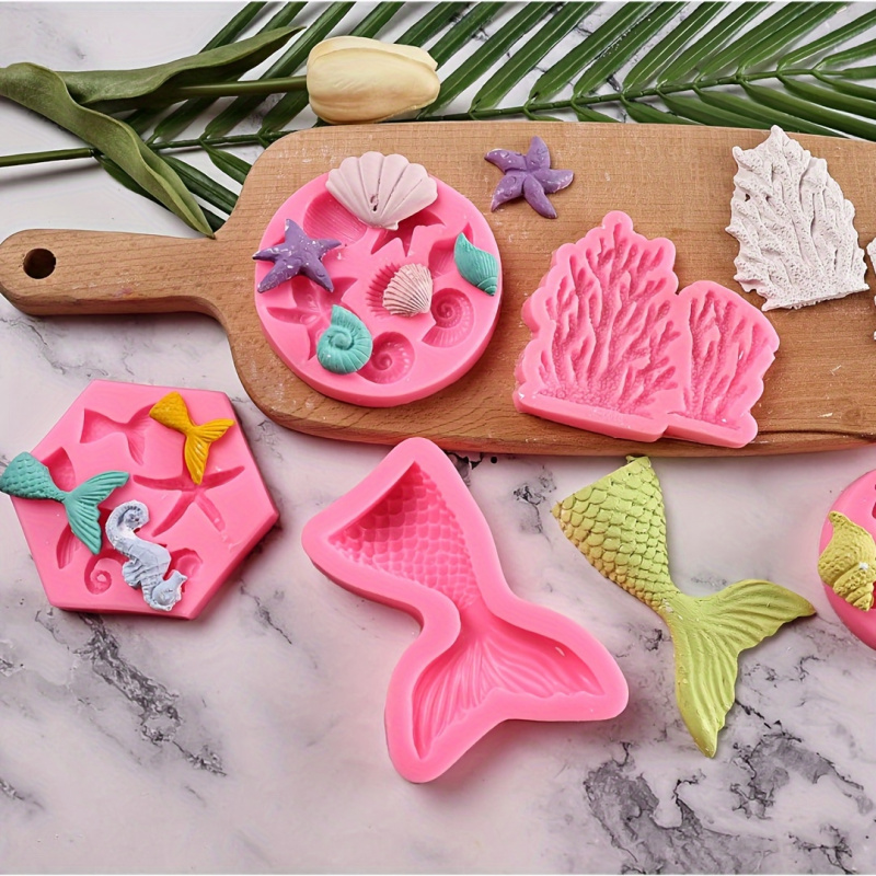 One Set8Seal fairy-shaped sili - Soap Making Items review and price