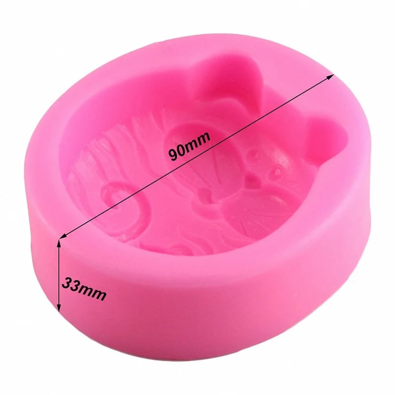 1PC Non-Stick Silicone Mold 3D - Soap Making Items review and price