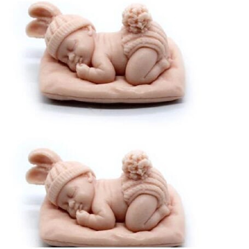3D Sleep Baby Candle Silicone  - Soap Making Kit For Kids review and price
