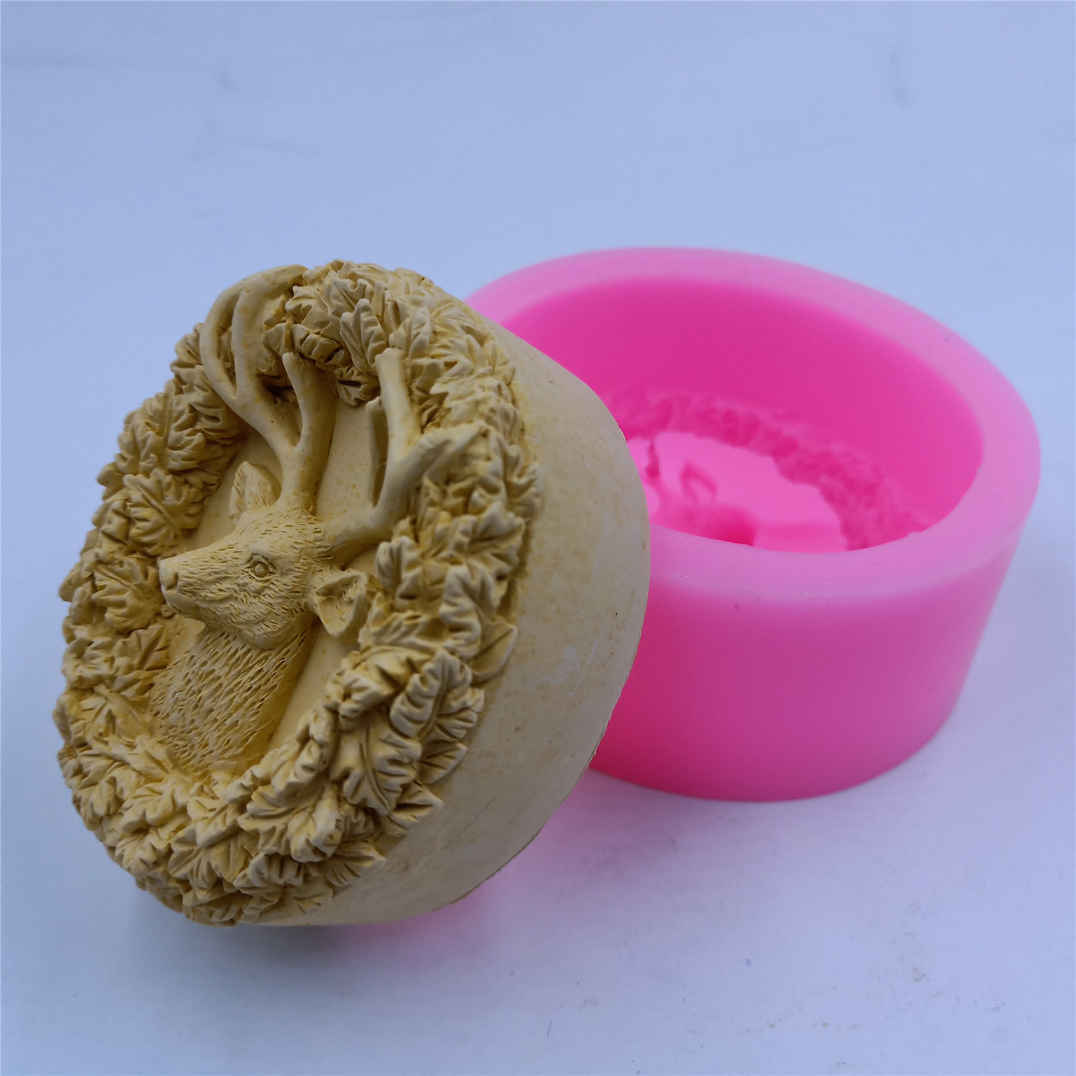 Deer Design Soap Silicone Mold - Soap Making Items review and price