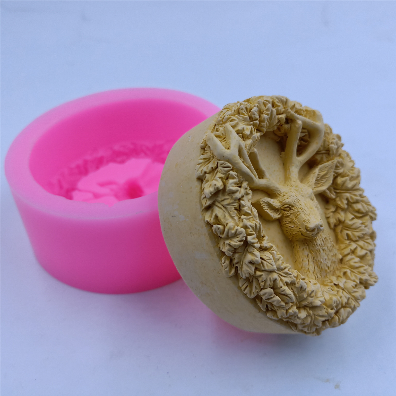 Deer Design Soap Silicone Mold - Soap Making Items review and price