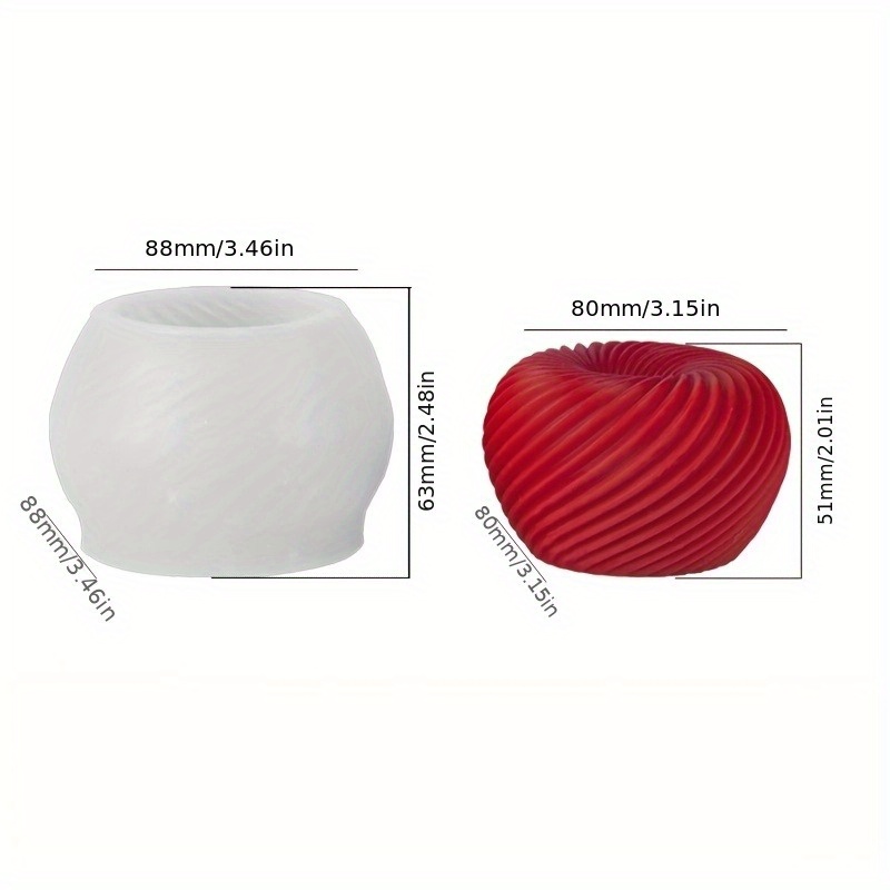 A trendy red apple silicone mo - Soap Making Party review and price