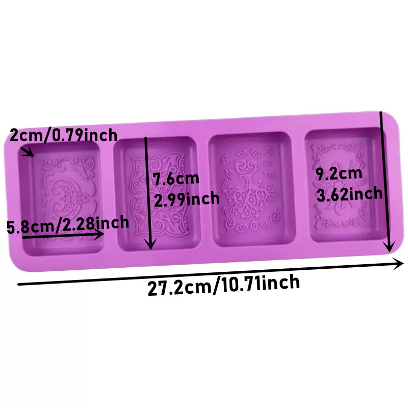 Silicone Soap Molds Rectangle  - Soap Making Kit For Kids review and price