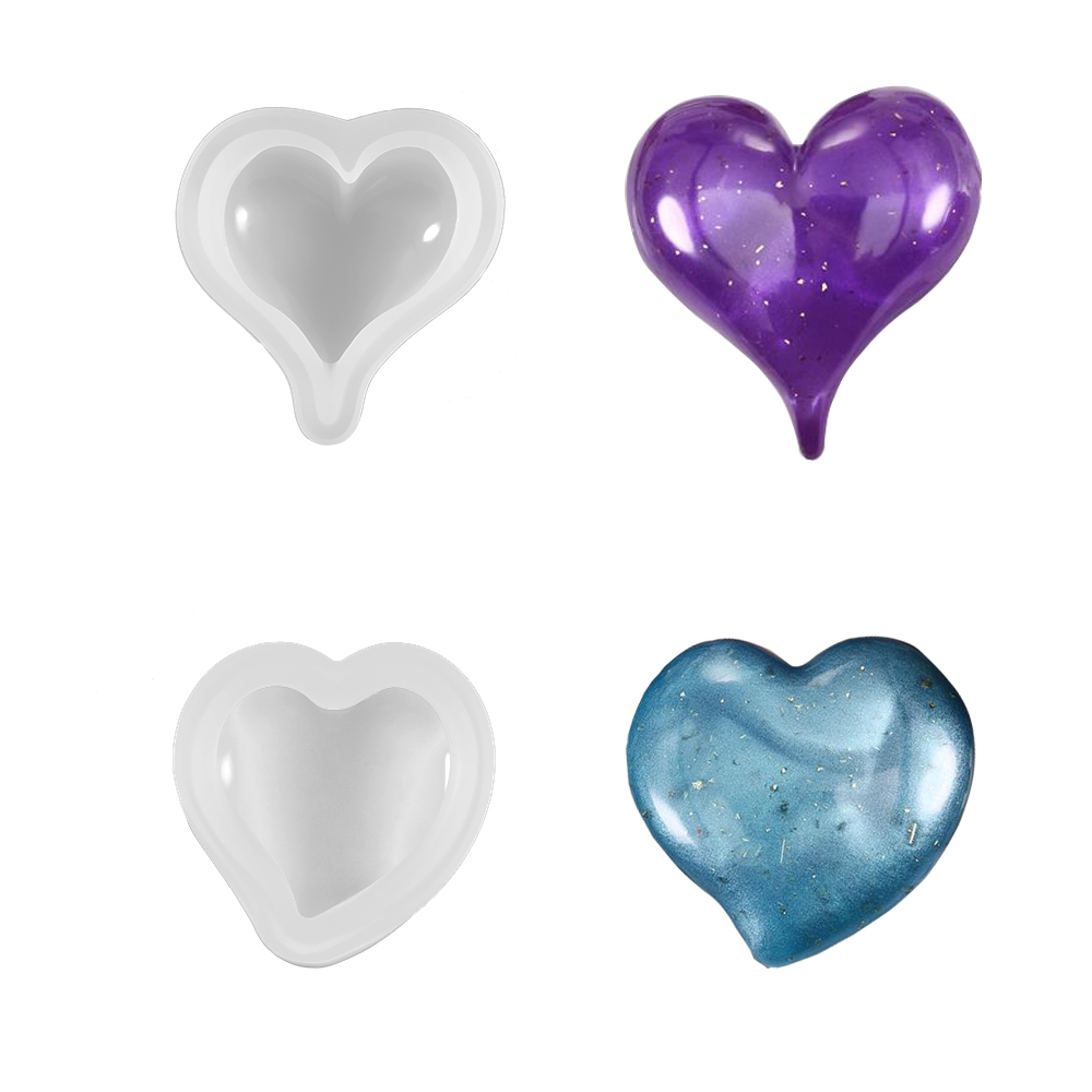 1PCS 3D Heart Shape Silicone M - Soap Making Equipment For Beginners review and price