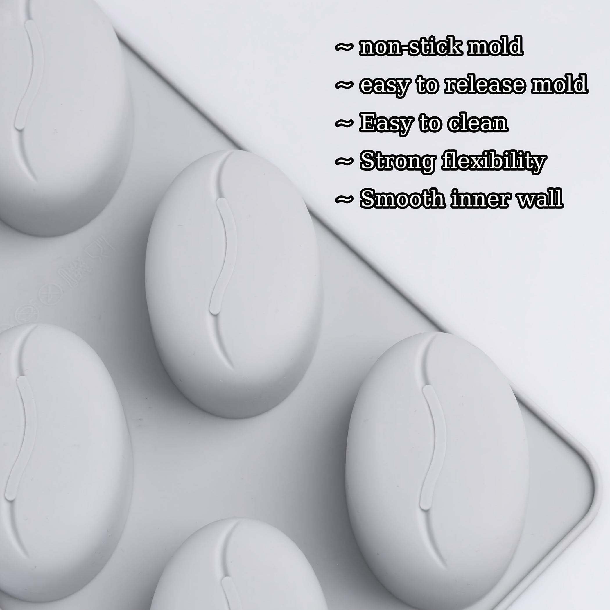 Silicone Mold for Coffee Beans - Soap Making Party review and price